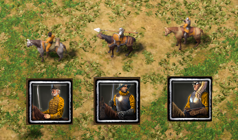 Stable units in AoE 3
